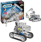 eitech Bagger - Metallbaukasten 00009, 300+ Teile und 3 Bauvarianten