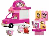 BIG-Bloxx Hello Kitty Eiswagen- Bausteinset mit 26 Teilen inkl. 1 Hello Kitty