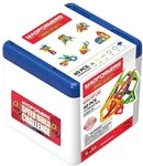 Magformers 40-Piece Magnetic Construction Tiles Set With Storage Box. STEM Toy And
