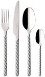 Villeroy und Boch - Montauk Tafelbesteck f&uuml;r bis zu 6 Personen, 24 tlg. Besteckset