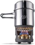 Esbit Spirituskochset - inkl. gro&szlig;em und kleinem Edelstahl Topf - 985 ml & 470 ml -