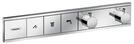 hansgrohe Unterputz Thermostat RainSelect (f&uuml;r 3 Funktionen) chrom