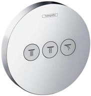 hansgrohe ShowerSelect S Unterputz Ventil, f&uuml;r 3 Funktionen, Chrom