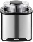 Unold 48855 Eismaschine Gelato - Speiseeisbereiter 1,5 L, 12 W, Eiscreme,