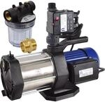 Agora-Tec&reg; Hauswasserautomat Hauswasserwerk-5-1300-10DW-1L mit Druckschalter und