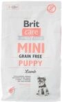Brit 2kg Care Mini Puppy Lamb getreidefrei Hundefutter