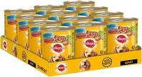 Pedigree Hundefutter Nassfutter 3 Sorten Rind, Lamm, Huhn, 1er Pack (1 x 4.8 kg)