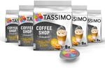 Tassimo Kapseln Coffee Shop Selection Toffee Nut Latte, 5 x 8 Pads, 40 Kaffeekapseln