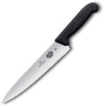 Victorinox, coltello da cucina per sfilettare con lama seghettata Fibrox, lunghezza: