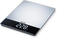 Beurer, KS 34 K&uuml;chenwaage aus Edelstahl mit Tragkraft bis zu 15 kg - 1,02 kg