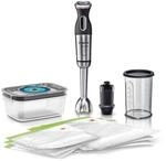Bosch Stabmixer MaxoMixx MS8CM61V1, Vakuum-Funktion, Edelstahl-Mixfu&szlig;, Mix- und