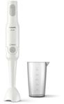 Philips ProMix Stabmixer HR2531/00 (650 W, Spritzschutz, inkl. Messbecher) wei&szlig;
