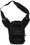 MFH Outdoor Schulter-Umh&auml;ngetasche, Deluxe, schwarz