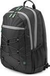 HP Active Rucksack 1LU22AA (f&uuml;r Laptops, Tablets, 15,6 Zoll) schwarz / gr&uuml;n