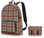 reisenthel mini maxi Rucksack Tragerucksack Reisetasche glencheck red AP3068
