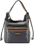 Picard Damen Beuteltasche Und Rucksack SONJA aus Nylon Gro&szlig; | mit Rei&szlig;verschluss 