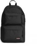 EASTPAK Unisex-Erwachsene Padded Double Backpack, Schwarz und silberfarben,