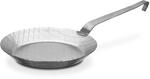GSW 860550 GastroTraditionell, Eisen geschmiedete Pfanne - ⌀24 cm, Grau