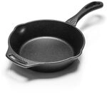Petromax Feuerpfanne mit Stiel - Pfanne aus Gusseisen f&uuml;r alle Grill- und...