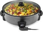Tristar Multifunktionale Pfanne - 7,5l, 40cm Durchmesser, Regelbarer Thermostat,