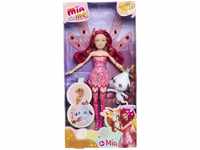 Simba 109480089 - Mia and Me Ankleidepuppe - Figur der Elfe Mia 23 cm mit Glasaugen,