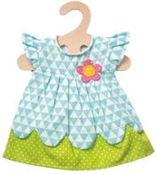 Heless 2855 - Kleid f&uuml;r Puppen im Daisy-Design, Gr&ouml;&szlig;e 35-45 cm