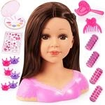 Bayer Design - 90088AK, Charlene Super Model Styling Head, Schminkkopf, Frisierkopf