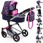 Bayer Design 18417AA Kombi Puppenwagen Neo Vario mit Wickeltasche und Einkaufskorb,