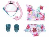 Zapf Creation 829240 BABY born Holiday Deluxe Bikini Set Puppenkleidung 43 cm,