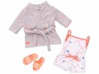Our Generation – 46 cm Puppenkleidung – Pyjama Outfit – Morgenmantel Accessoire