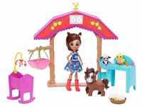 Mattel Enchantimals Pferdespaß-Kindergarten mit Haydie Horse & Trotter