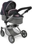 Bayer Chic 2000 - 59526 - Puppenwagen Mika, 2in1 Kombipuppenwagen f&uuml;r Kinder von 4