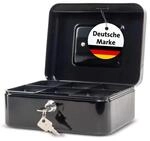 MAUL Geldkassette 2 aus Stahl | abschlie&szlig;bar | M&uuml;nzgeld-Einsatz herausnehmbar | 20