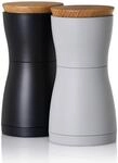 AdHoc MP125 Set Pfeffer- und Salzm&uuml;hle Twin, CeraCut&reg; Keramik Mahlwerk, black&grey