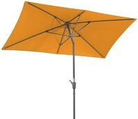 Schneider Sonnenschirm Tunis, mandarine, 270 x 150 cm rechteckig, 742-75, Gestell
