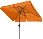 derby Basic Lift NEO 210x140 &ndash; Kurbel Sonnenschirm ideal f&uuml;r den Balkon &ndash;