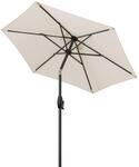 Doppler Sonnenschirm 'Basic Lift Neo', &Oslash; 180 cm natur