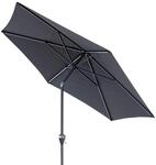Doppler Sonnenschirm 'Active LED Auto Tilt', anthrazit, &Oslash; ca. 300 cm