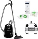 SEBO Bodenstaubsauger Staubsauger AIRBELT E1 Nero, Schwarz, 890W, Aktionsradius...