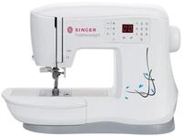 Singer 230144001 Featherweight C240 N&auml;hmaschine, Kunststoff, weiss, L 43 / B 23 / H