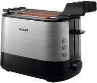 Philips HD2639/90 &ndash; Toaster (730 W, extra gro&szlig;er Schlitz, Zubeh&ouml;r f&uuml;r