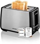 Cloer 3569 Toaster f&uuml;r 2 XXL-Toastscheiben, mit integriertem Br&ouml;tchenaufsatz,