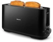 Philips HD2590/90 Gitter Broten Daily schwarz, 1 Schlitz Extra lange, Knopf