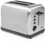Princess 2-Schlitz Edelstahltoaster - 6 einstellbare Br&auml;unungsstufen mit