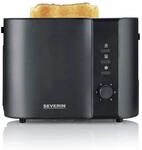 SEVERIN Automatik-Toaster mit 2 Toastschlitzen, mit Br&ouml;tchenaufsatz,...