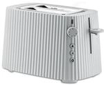 Alessi Pliss&eacute; MDL08 W - Design Toaster, Sechs Stufen der Vergoldung, aus
