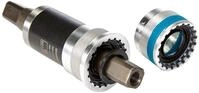 SHIMANO Tretlagerachse BSA 127,5/68 mm Komponenten und Ersatzteile f&uuml;r...