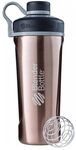 BlenderBottle Radian Edelstahl Trinkflasche, Thermoflasche mit BlenderBall, geeignet