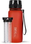 720&deg;DGREE Trinkflasche 650ml uberBottle softTouch +Fr&uuml;chtebeh&auml;lter - BPA-Frei -