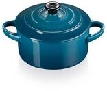 LE CREUSET Mini-Cocotte aus Steinzeug, 200 ml, 10 x 5 cm, Deep Teal, 71901106420100